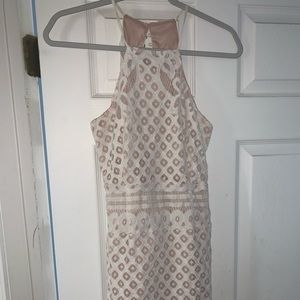 Lace white dress
